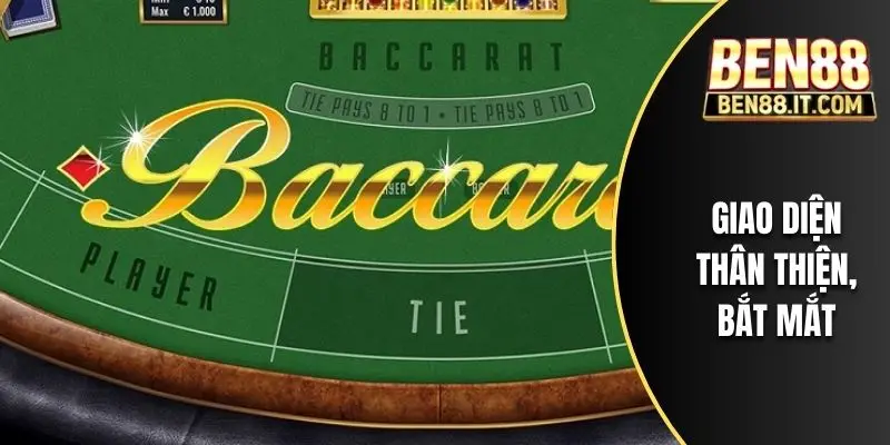 Giao diện thân thiện, bắt mắt