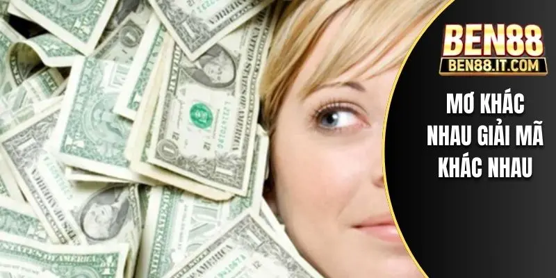 Mơ khác nhau giải mã khác nhau